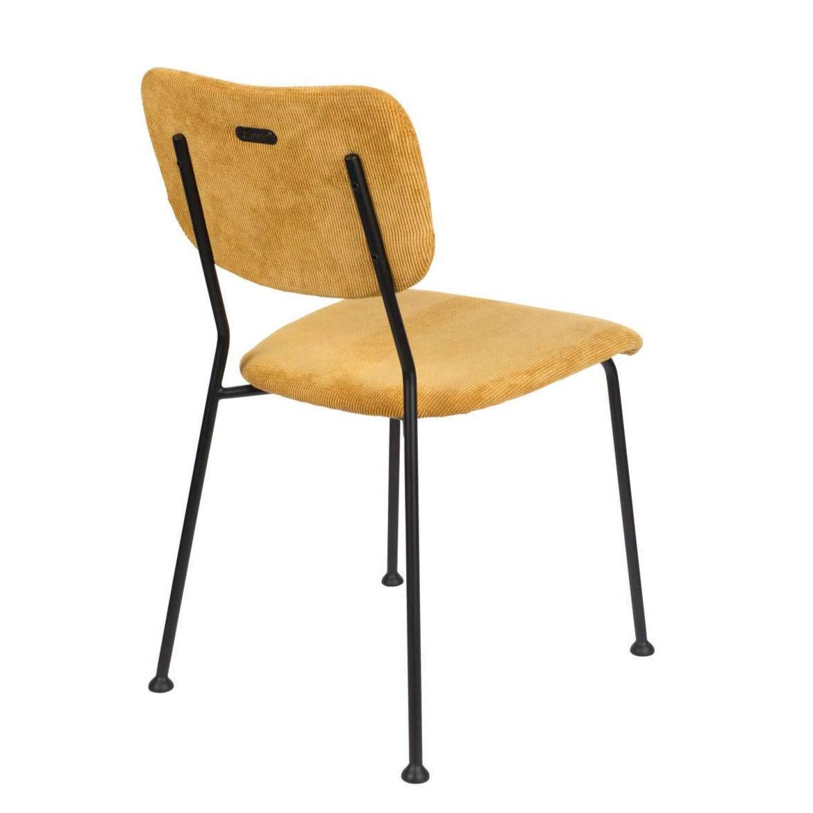 BENSON chair mustard, Zuiver, Eye on Design