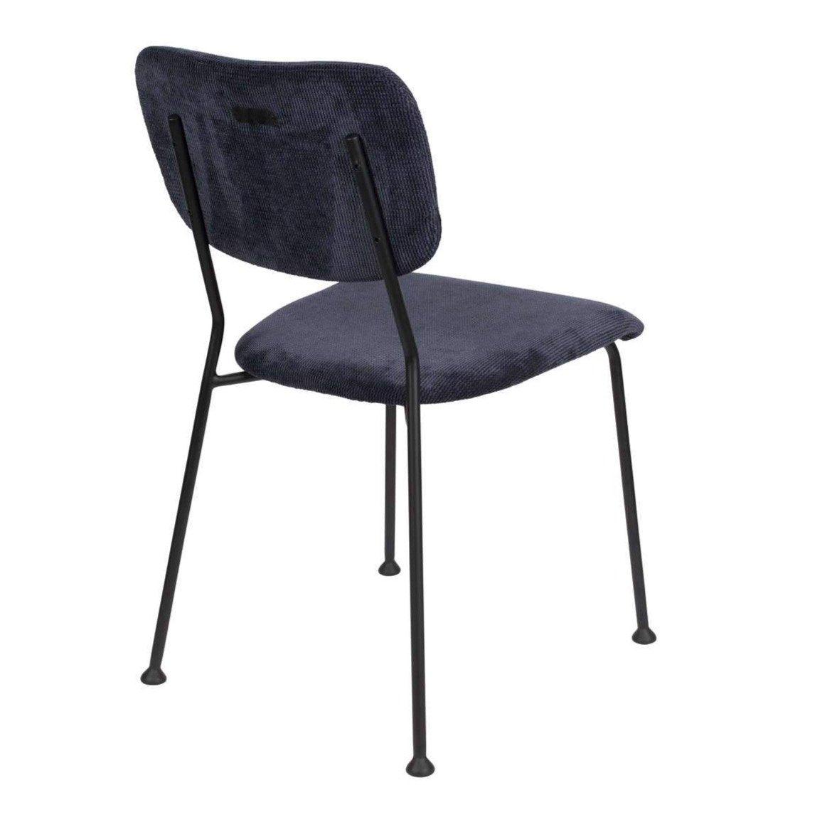 BENSON chair navy blue, Zuiver, Eye on Design