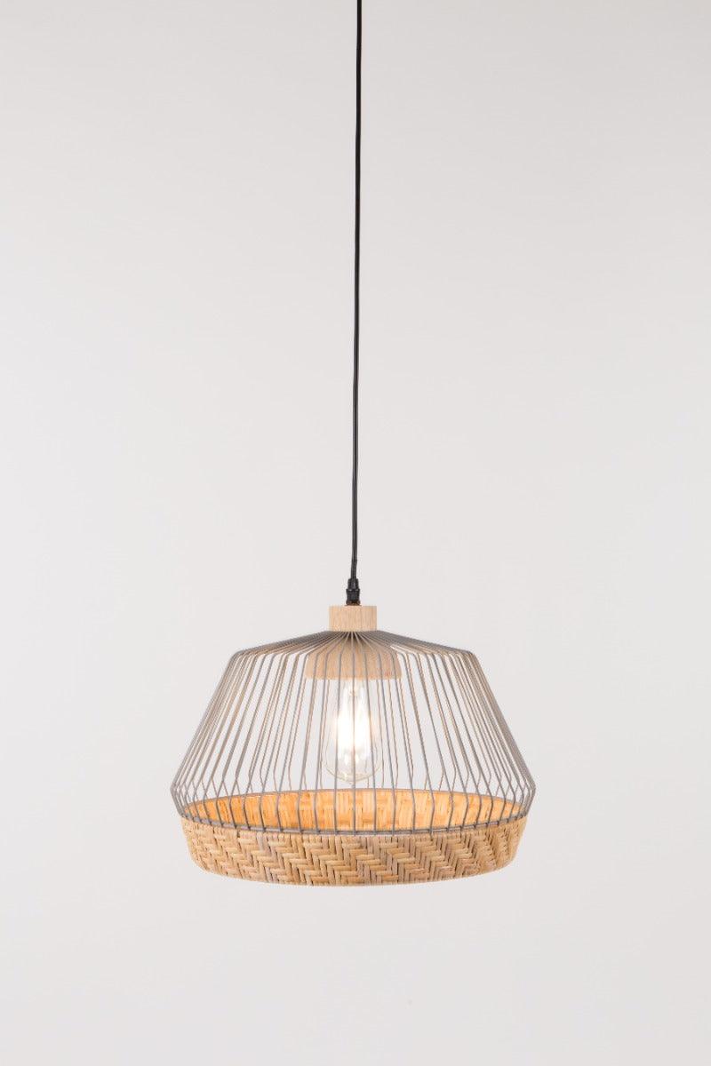 BIRDY WIDE rattan pendant lamp - Eye on Design