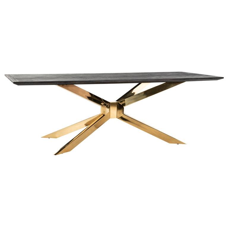 BLACKBONE table gold - Eye on Design