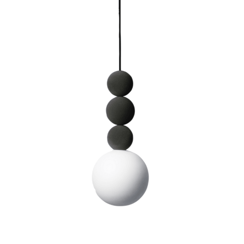 BOLA pendant lamp BOLA VELVET olive - Eye on Design