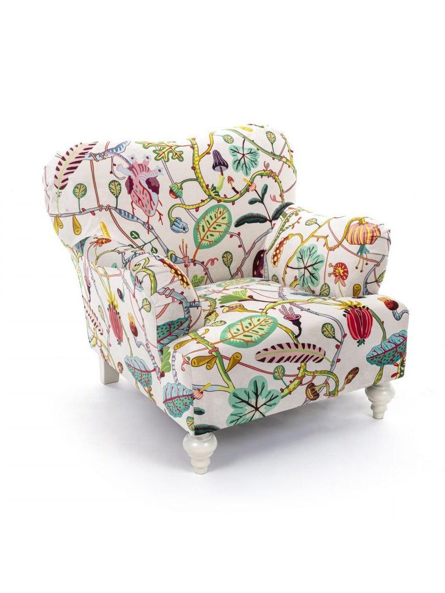 BOTANICAL armchair DIVA white - Eye on Design