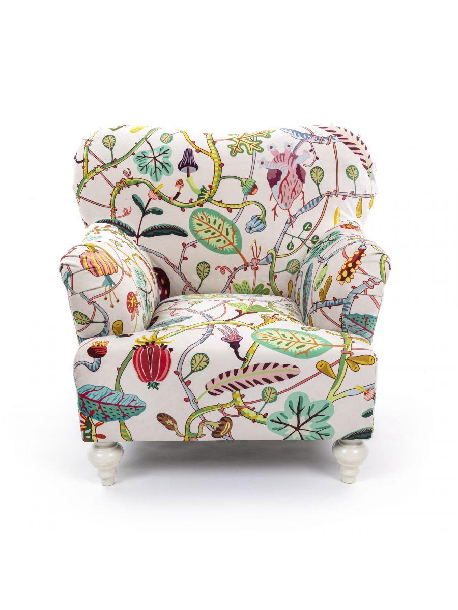 BOTANICAL armchair DIVA white - Eye on Design