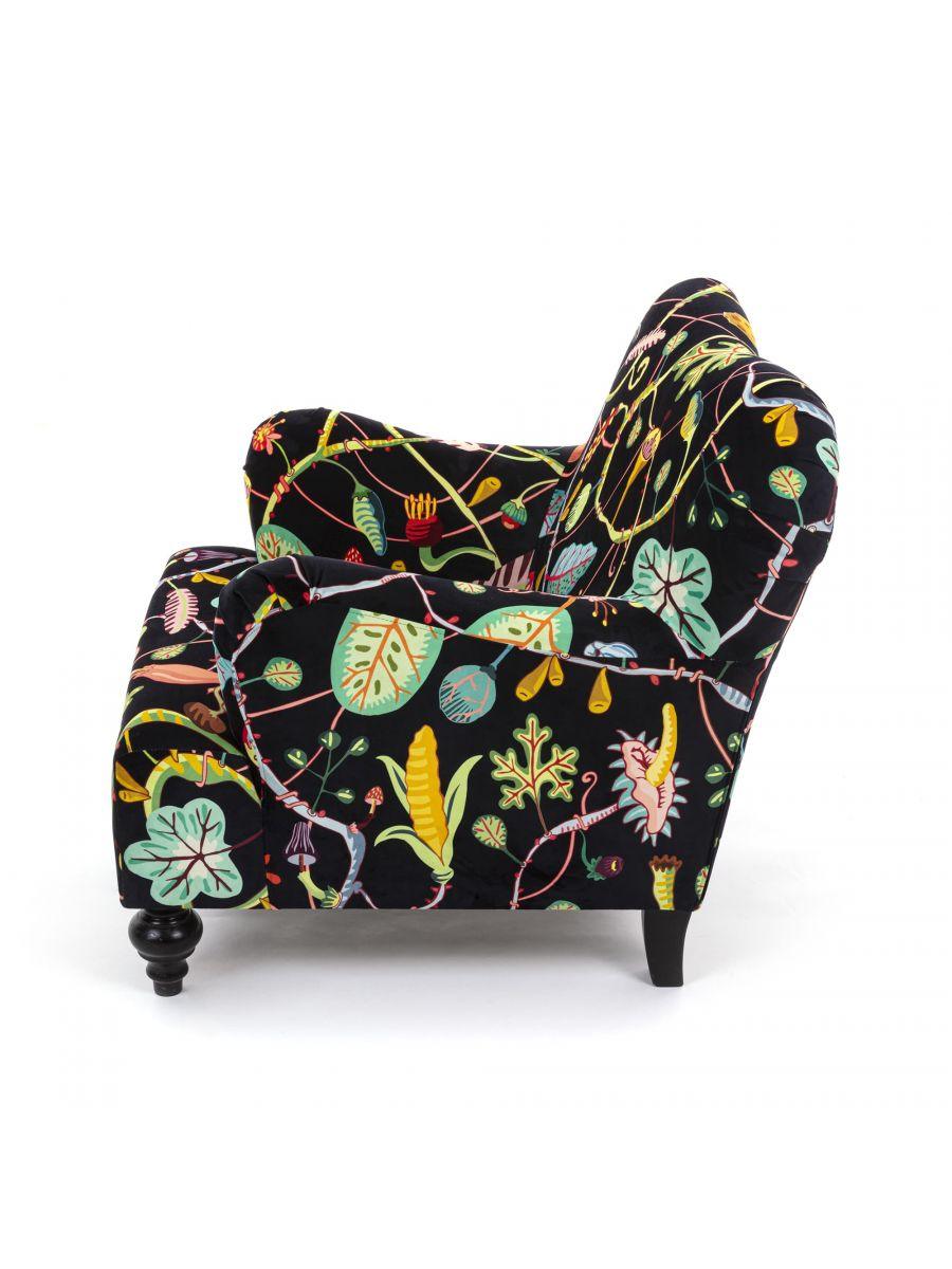 BOTANICAL DIVA armchair black - Eye on Design