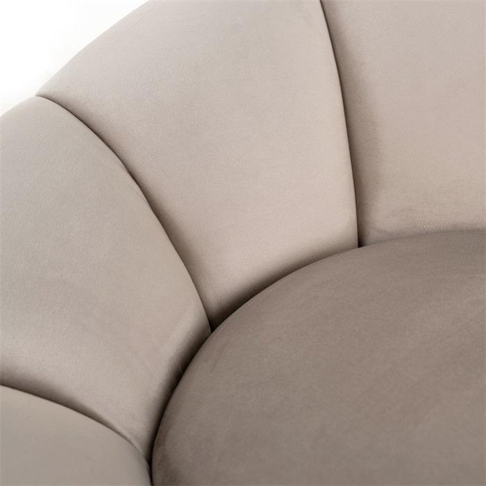 CATANIA swivel armchair beige - Eye on Design