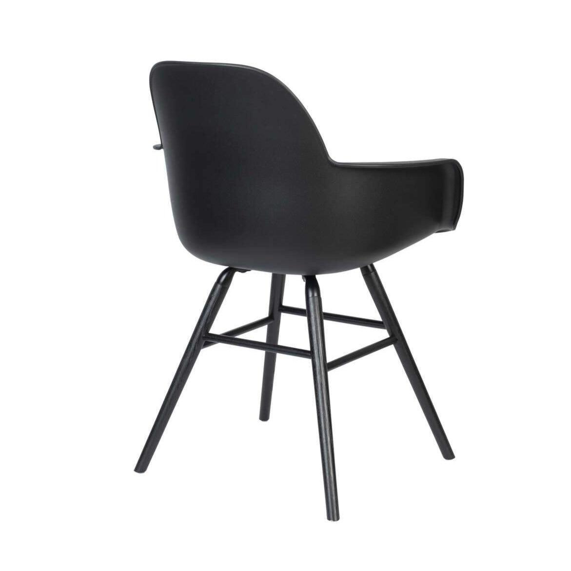 Chair with armrests ALBERT KUIP black, Zuiver, Eye on Design