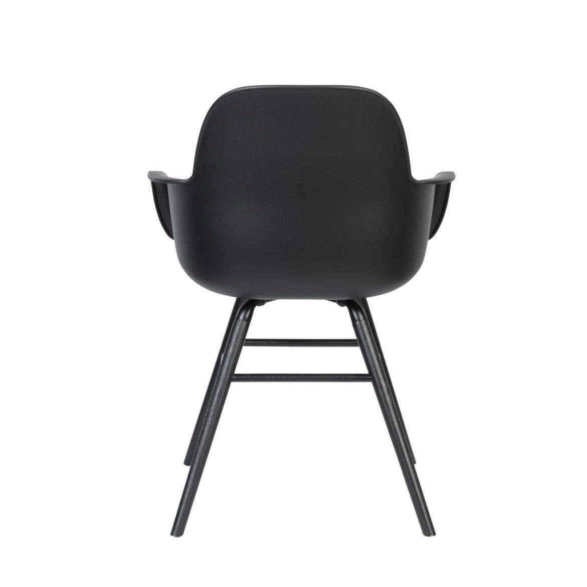 Chair with armrests ALBERT KUIP black, Zuiver, Eye on Design