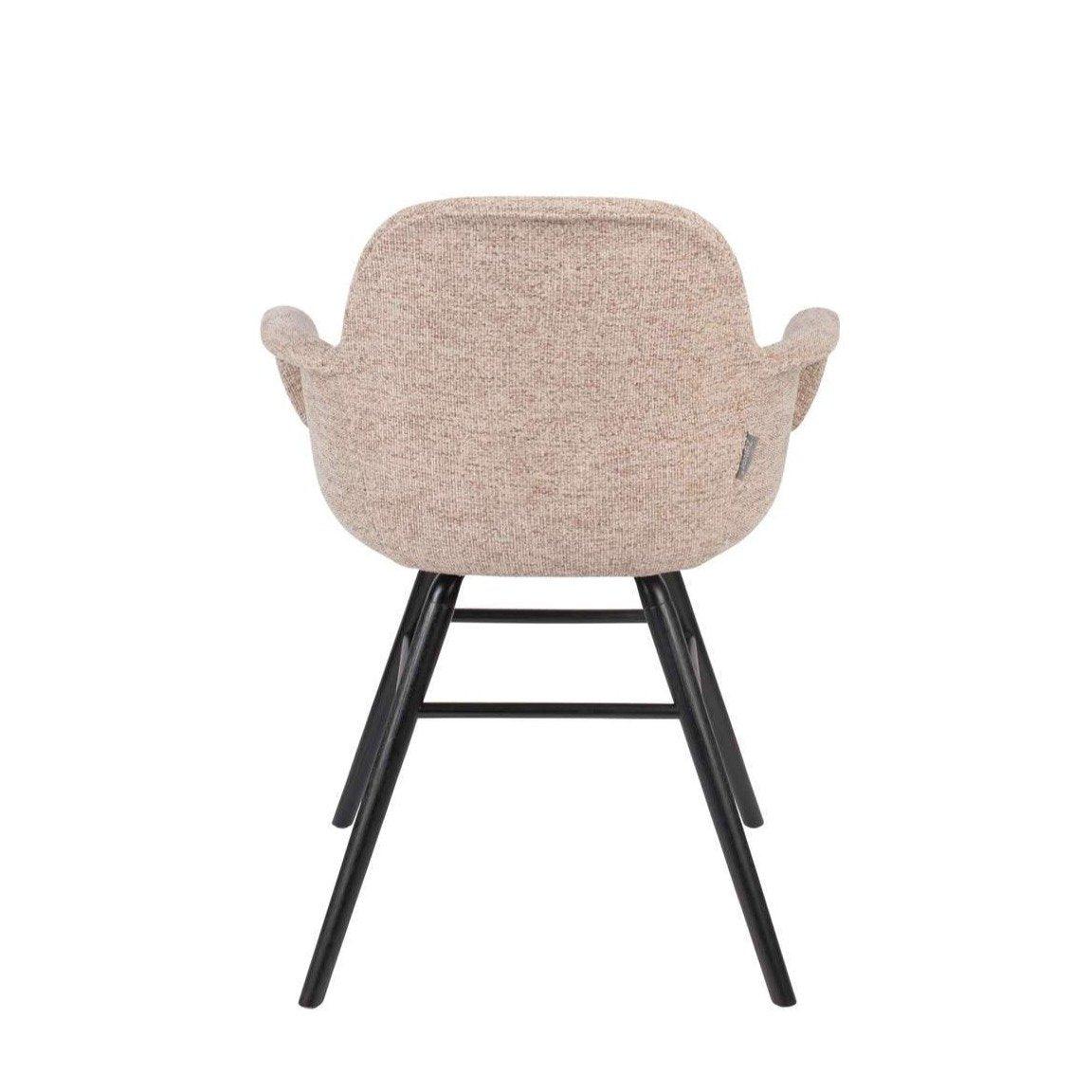 Chair with armrests ALBERT KUIP SOFT beige, Zuiver, Eye on Design