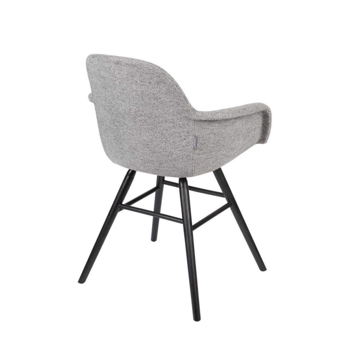 Chair with armrests ALBERT KUIP SOFT grey, Zuiver, Eye on Design