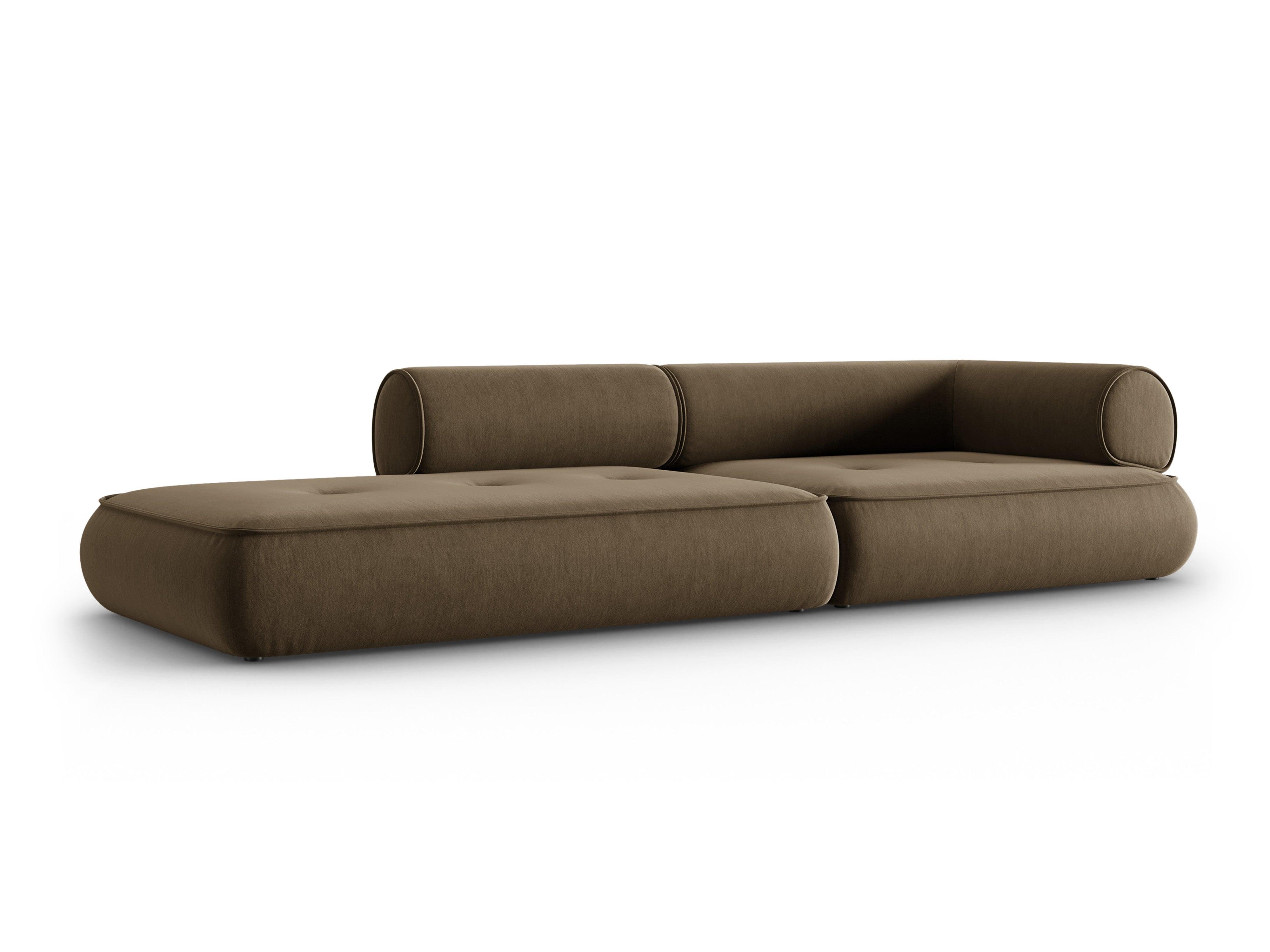 Modular Left Open Sofa, "Lily", 4 Seats, 292x105x74
 Made in Europe, Maison Heritage, Eye on Design