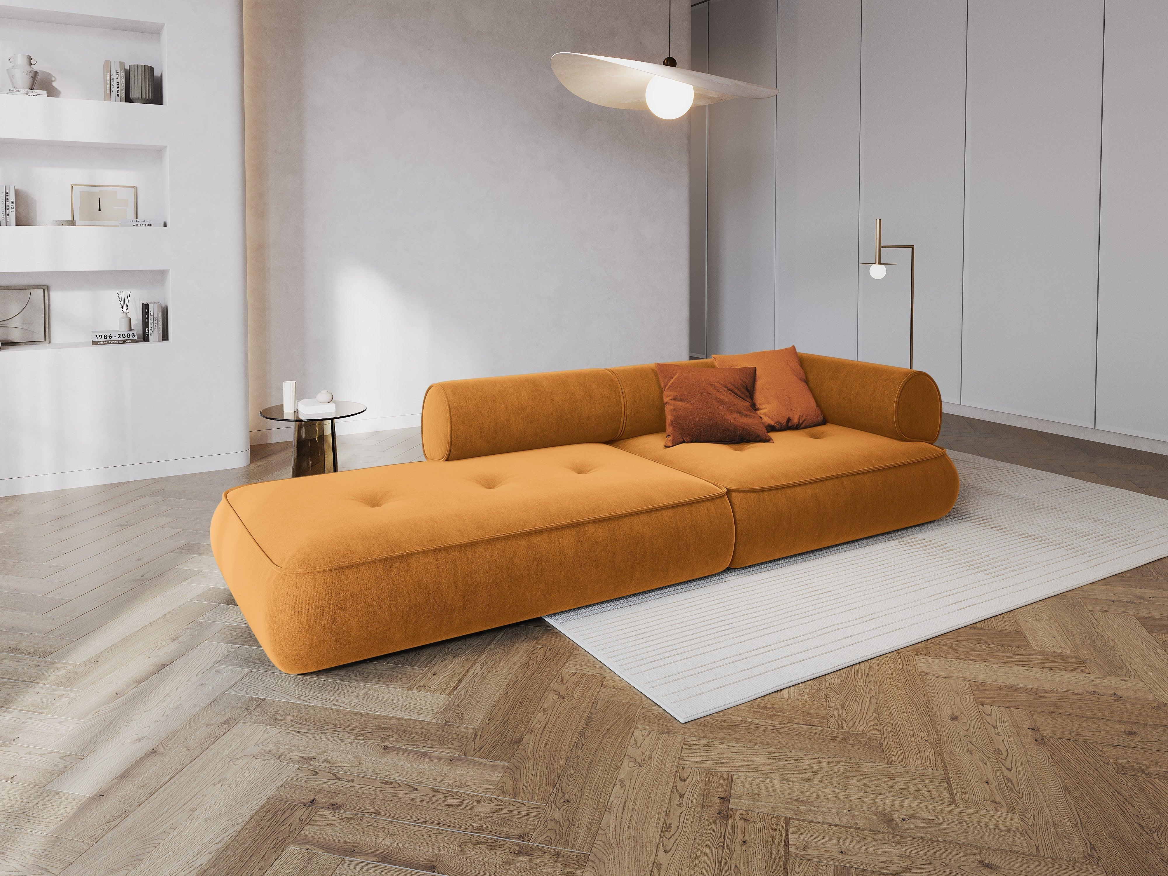 Modular Left Open Sofa, "Lily", 4 Seats, 292x105x74
 Made in Europe, Maison Heritage, Eye on Design