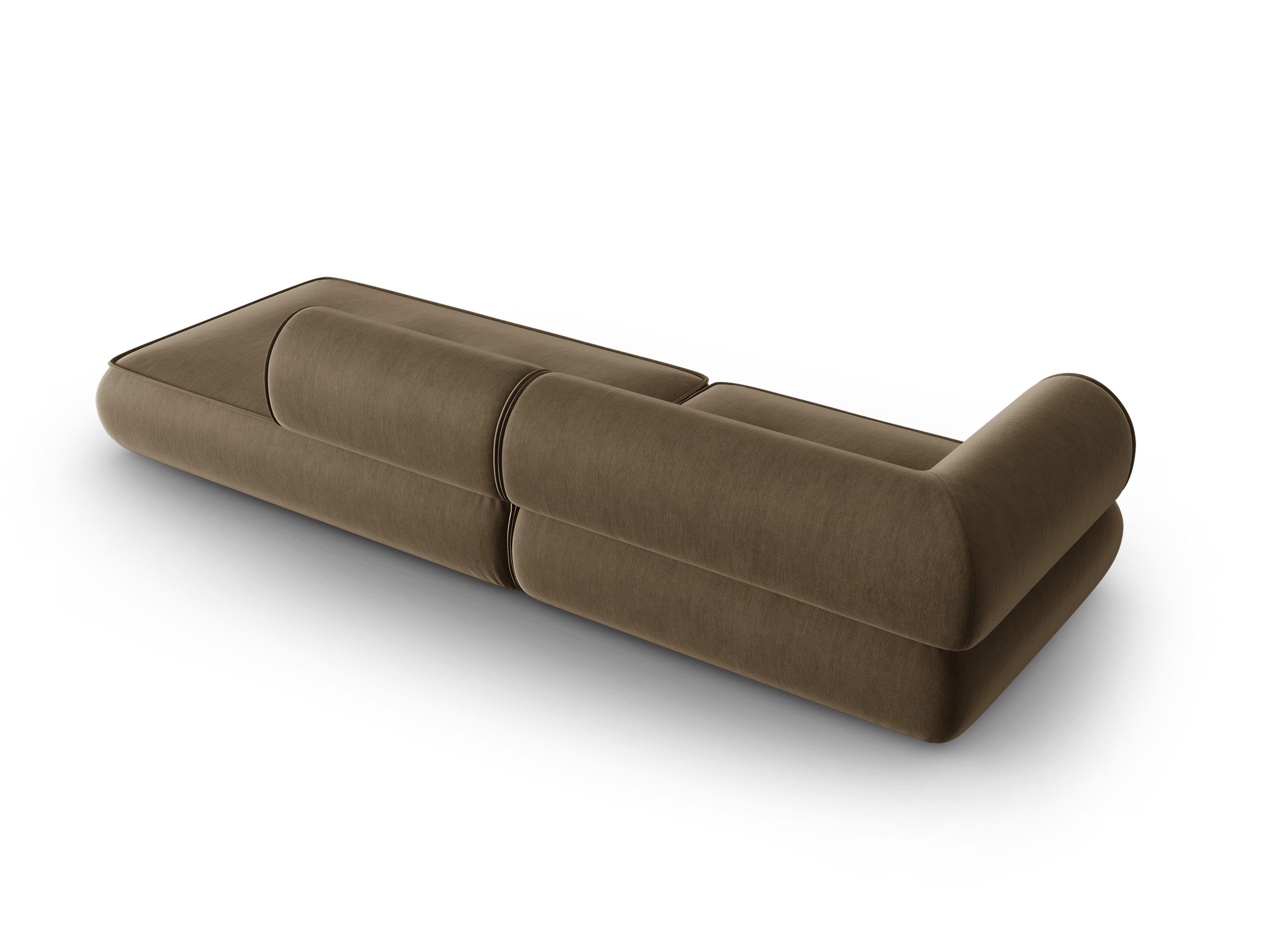 Modular Right Open Sofa, "Lily", 4 Seats, 292x105x74
 Made in Europe, Maison Heritage, Eye on Design