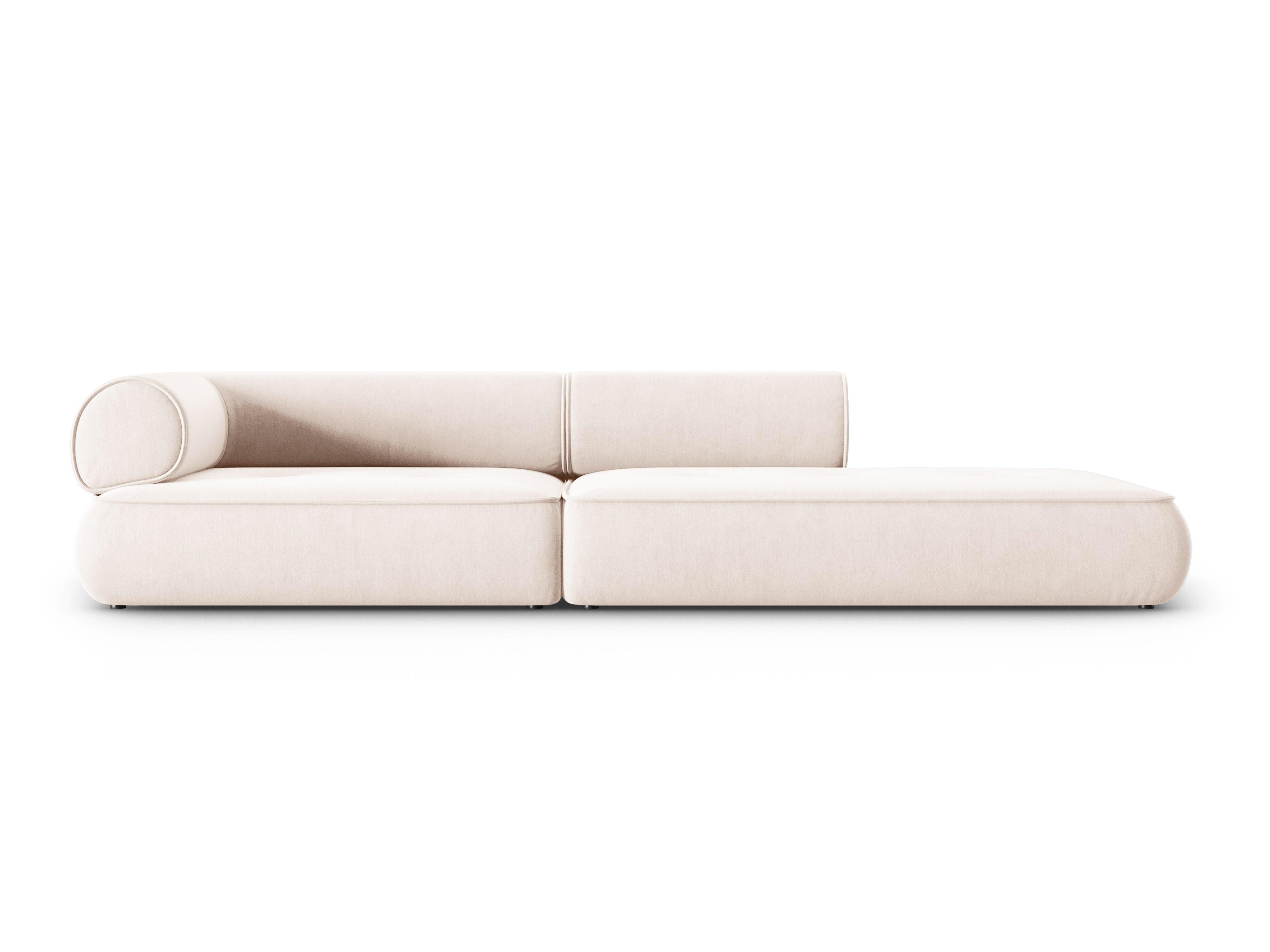 Modular Right Open Sofa, "Lily", 4 Seats, 292x105x74
 Made in Europe, Maison Heritage, Eye on Design