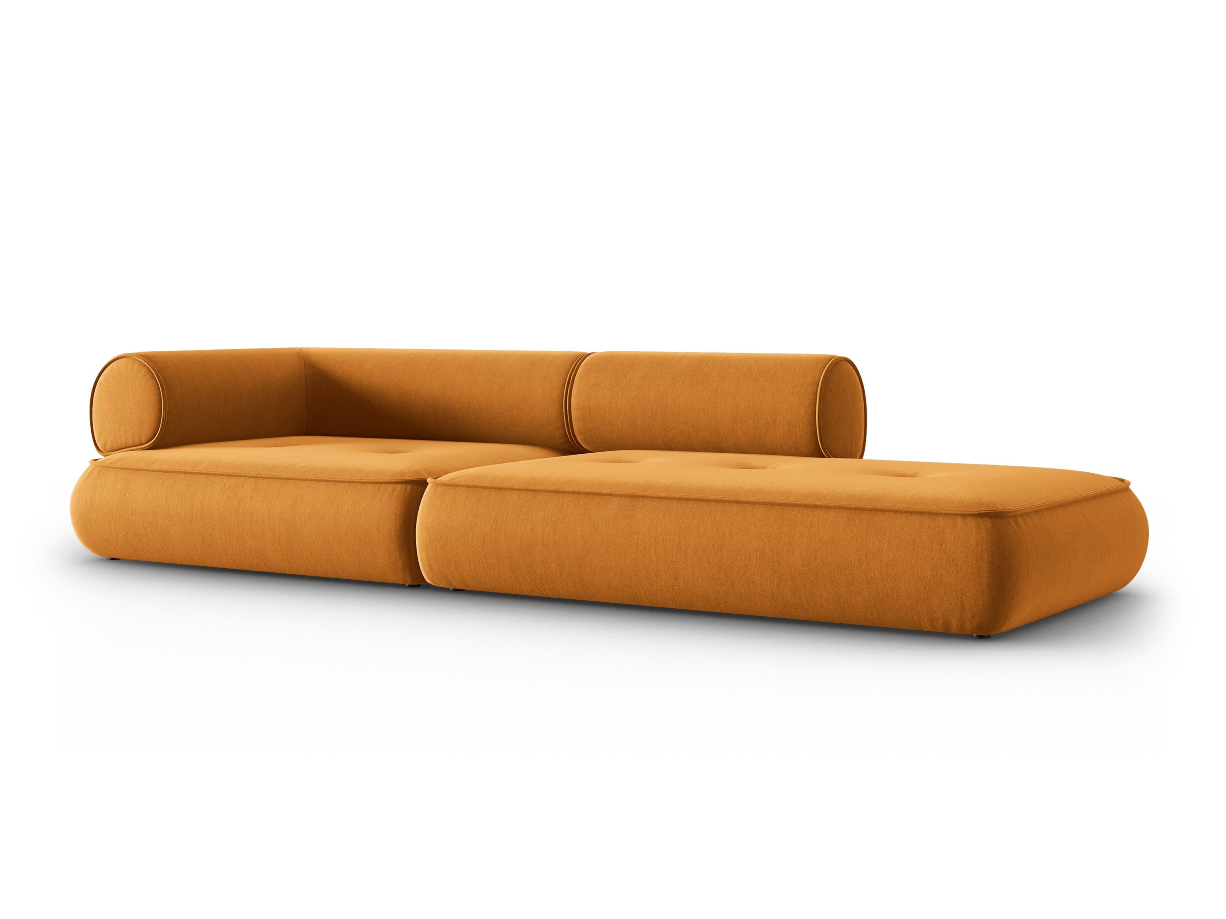 Modular Right Open Sofa, "Lily", 4 Seats, 292x105x74
 Made in Europe, Maison Heritage, Eye on Design