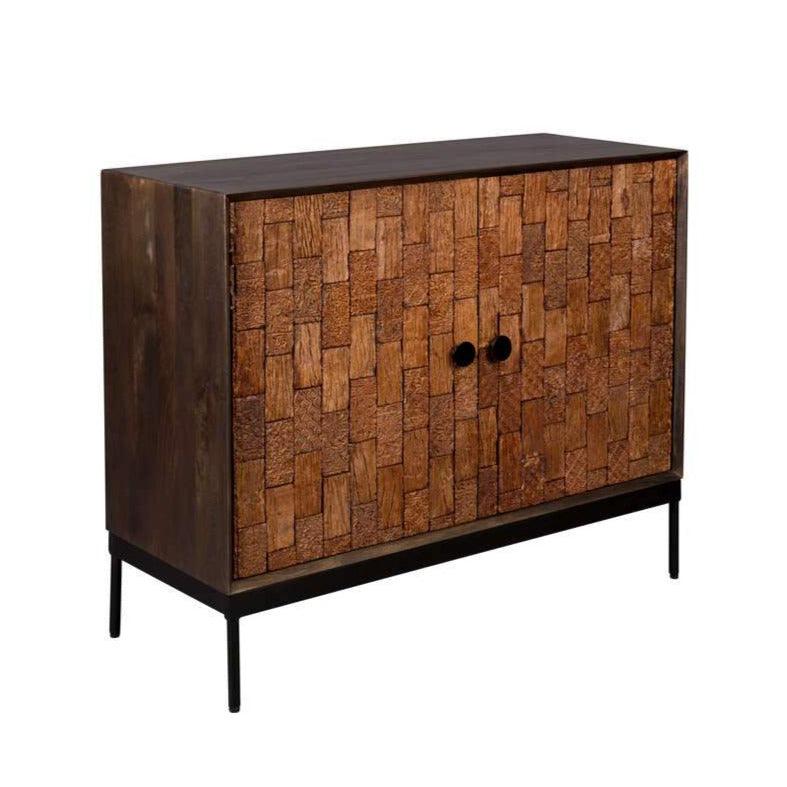 CHISEL cabinet mango wood - Eye on Design