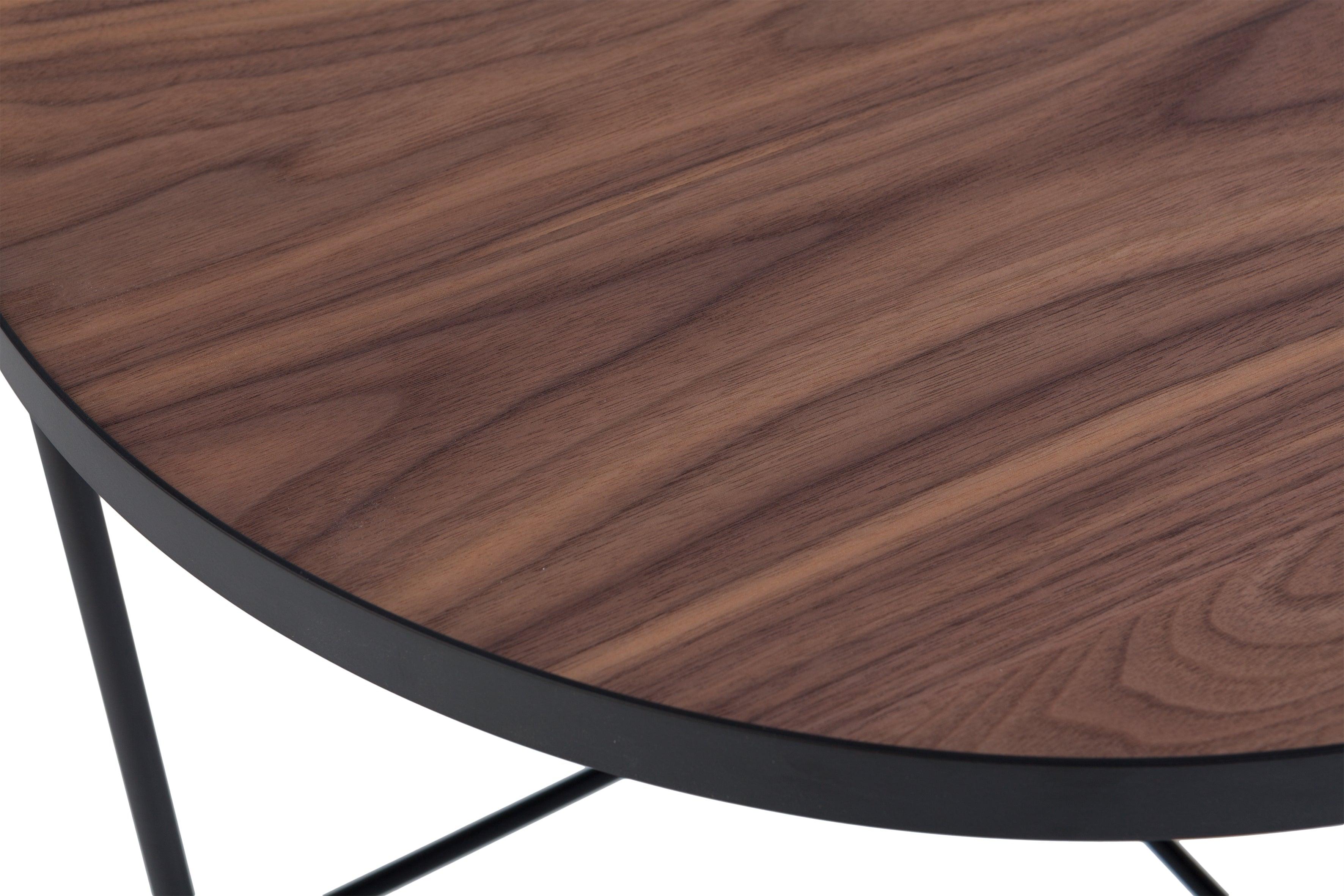 Coffee table HARSTAD #2 American walnut - Eye on Design