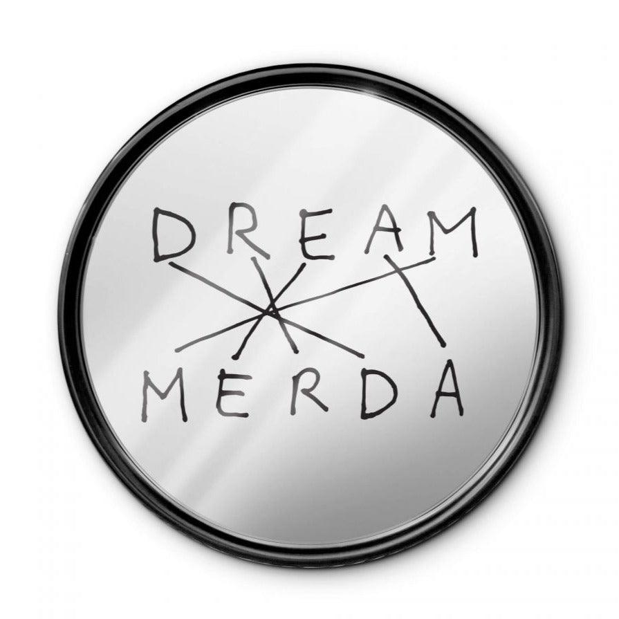 CONNECTION DREAM MERDA mirror black - Eye on Design