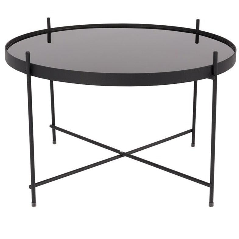 The Cupid table is versatile in terms of style, decoration options and general use. It owes this thanks to its simple shapes, through which it works in both a modern and minimalist living room. A metal frame painted with a powder method for color that maintains a glass top. The whole kept in a shiny finish gives elegance to any room.