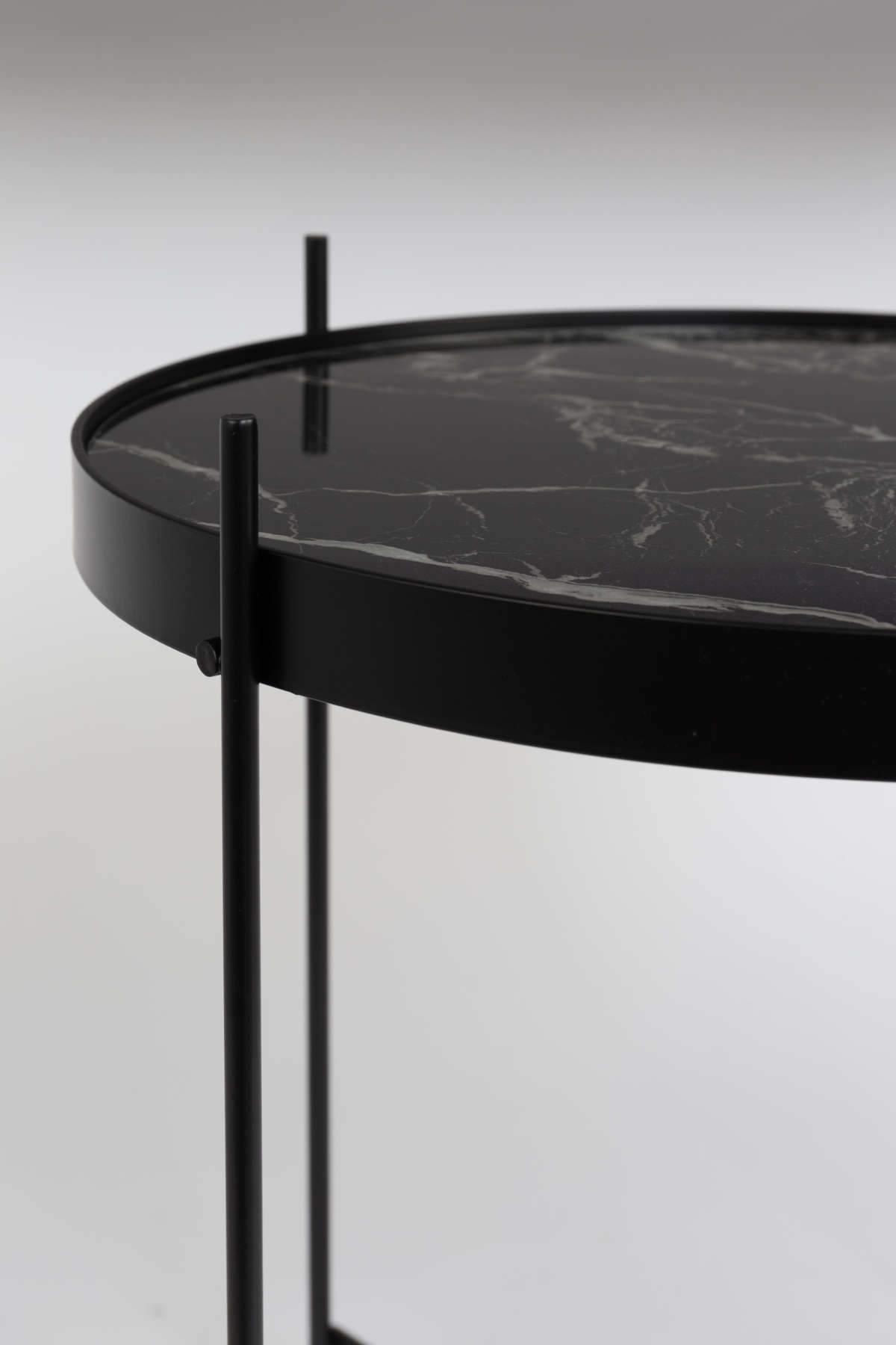 CUPID table black marble - Eye on Design