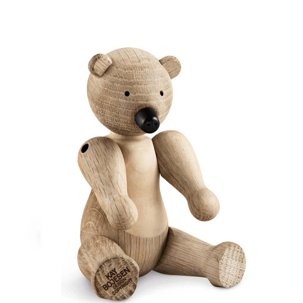 Decorative figurine BEAR Oak wood - Eye on Design