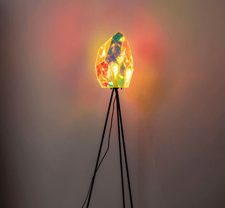 DIAMOND DEAR acrylic floor lamp - Eye on Design