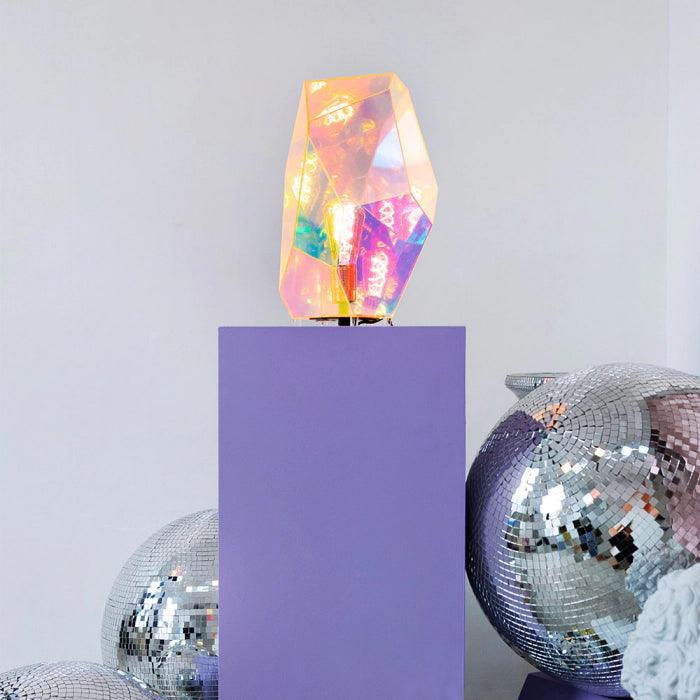 DIAMOND DEAR acrylic table lamp - Eye on Design