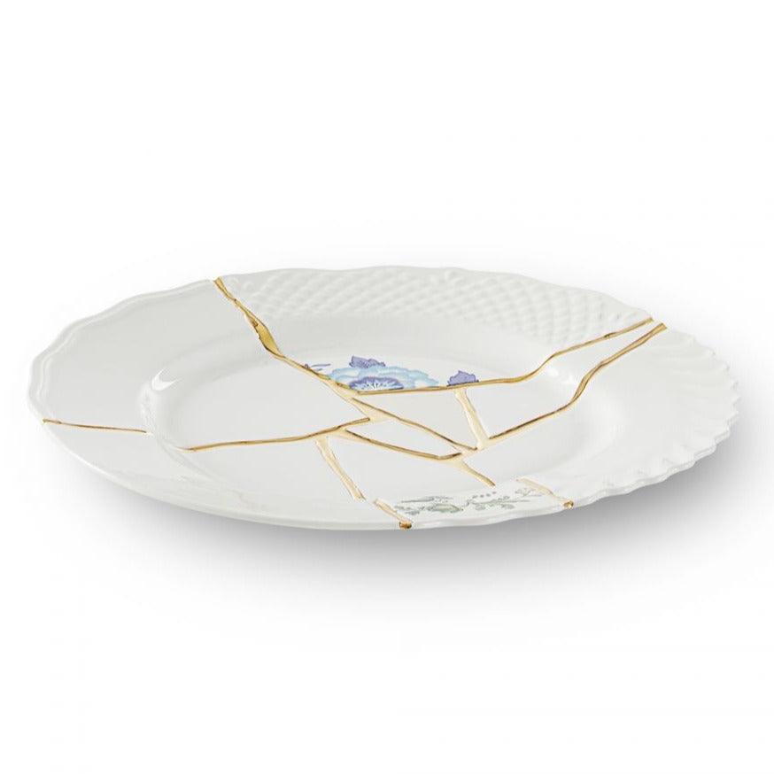 Dinner plate KINTSUGI #2 porcelain - Eye on Design