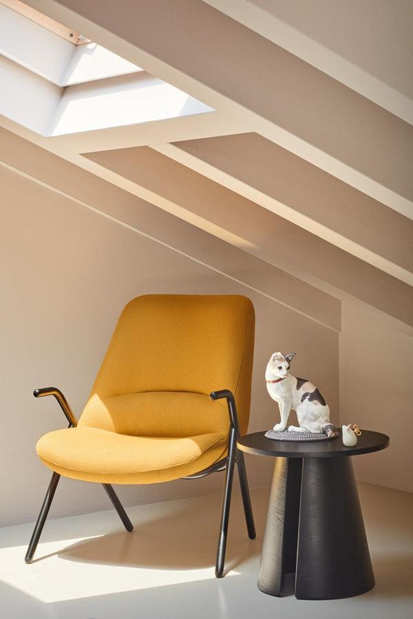 DINS armchair mustard - Eye on Design