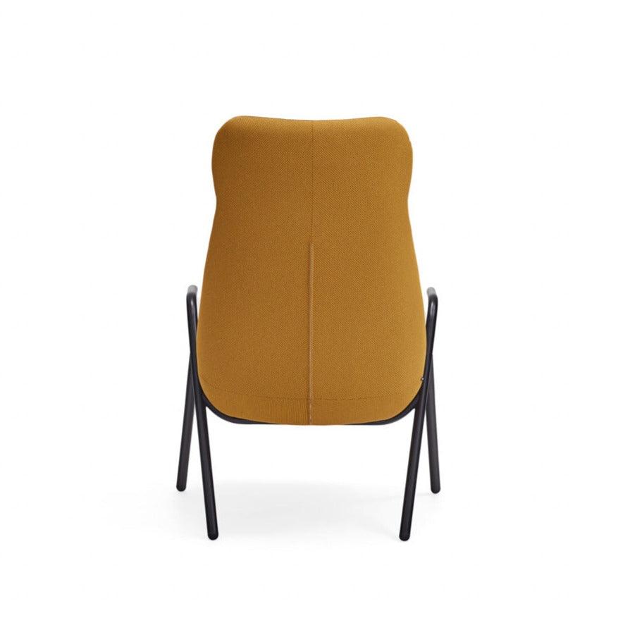 DINS high back armchair mustard - Eye on Design