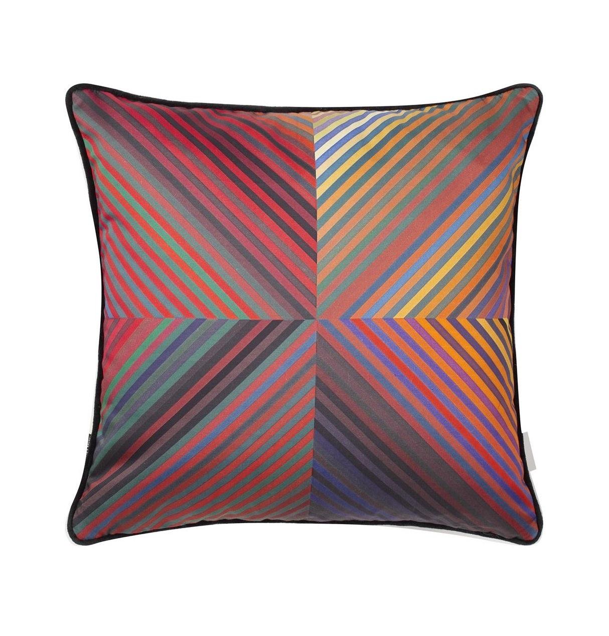 Double-sided cushion MONOGRAM ME LACROIX! cotton satin - Eye on Design