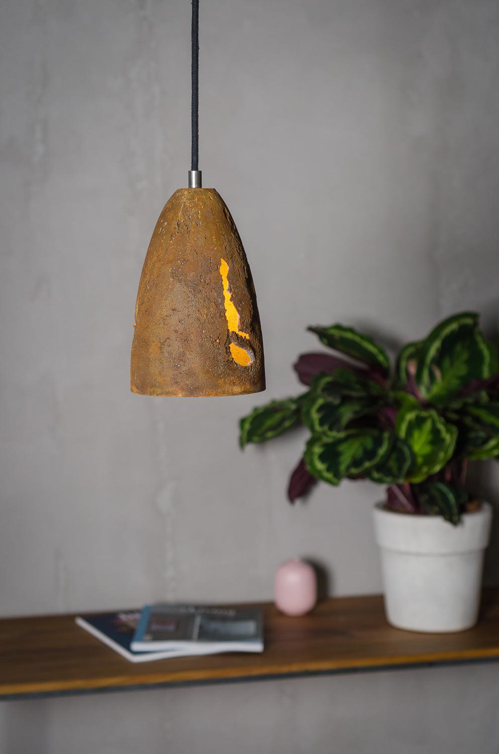 FEBE VOLCANO concrete pendant lamp - Eye on Design