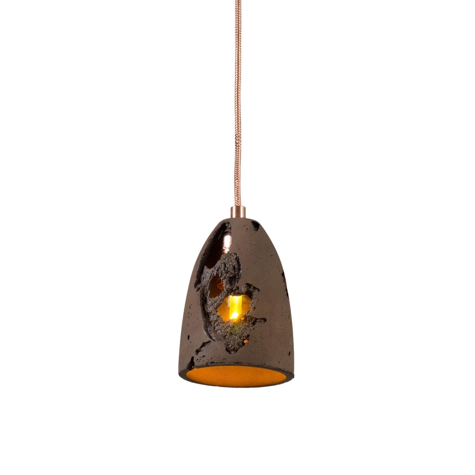 FEBE VOLCANO concrete pendant lamp - Eye on Design