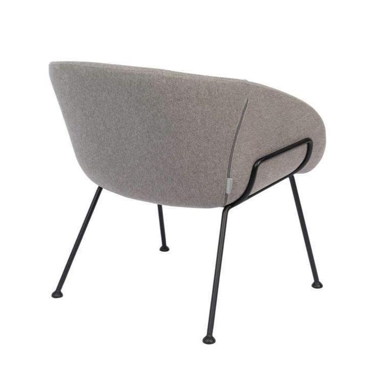 FESTON lounge armchair grey - Eye on Design