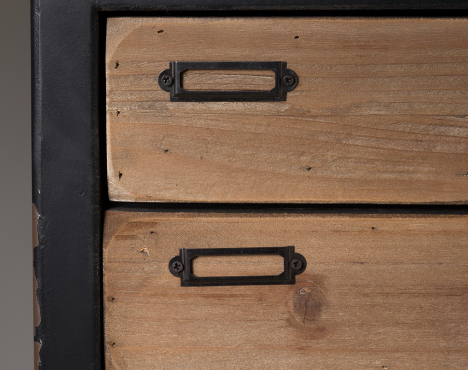 Large cabinet SOL black, Dutchbone, Eye on Design
