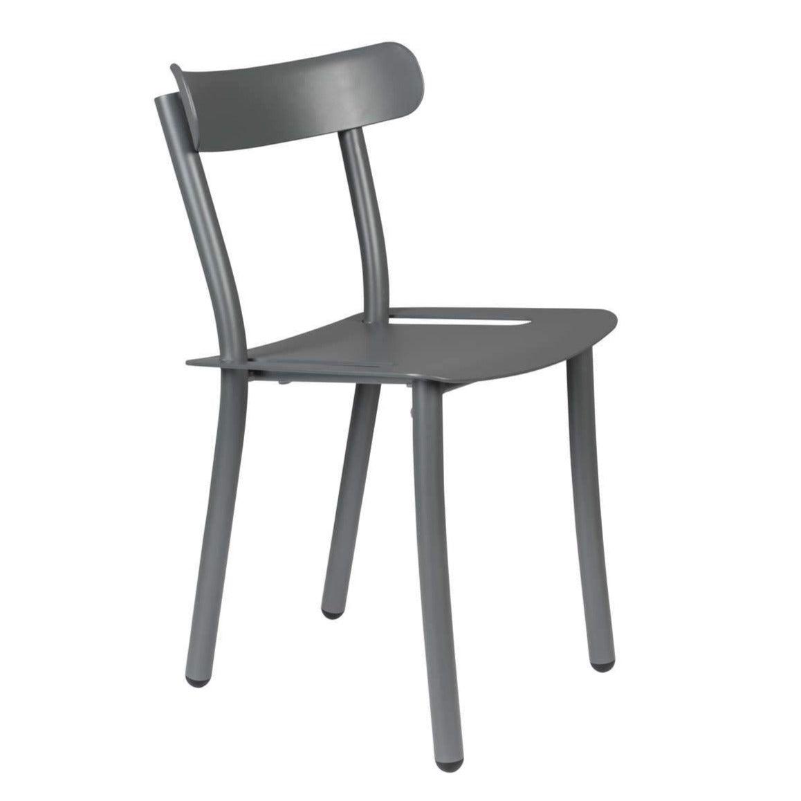 Friday is a modern version of the bistro chair made of aluminum, which combines the features of modern furniture and vintage. It works perfectly not only in the dining room, but also in the office and on the terrace.