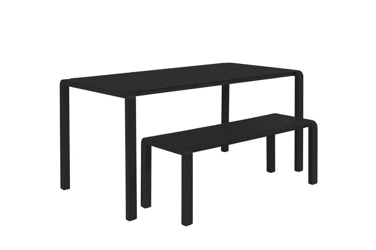 Garden bench VONDEL black - Eye on Design