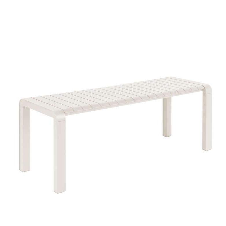 The Vondel garden bench is a proposal for everyone who likes to sit on a modern terrace or a minimalist balcony and relax with a cup of coffee. Made of the highest quality aluminum, which is resistant to weather conditions, no matter if it is rain, snow or sun. We assure you that this seat will become the favorite place of all household members!