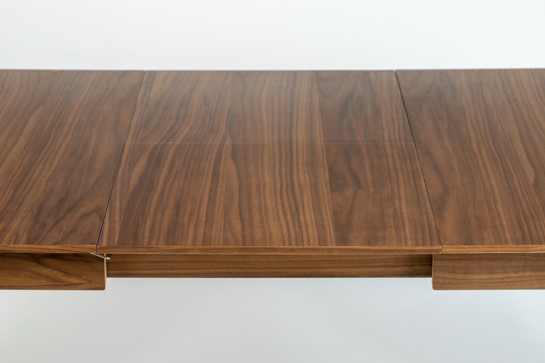 GLIMPS table 180/240 x 90 walnut, Zuiver, Eye on Design