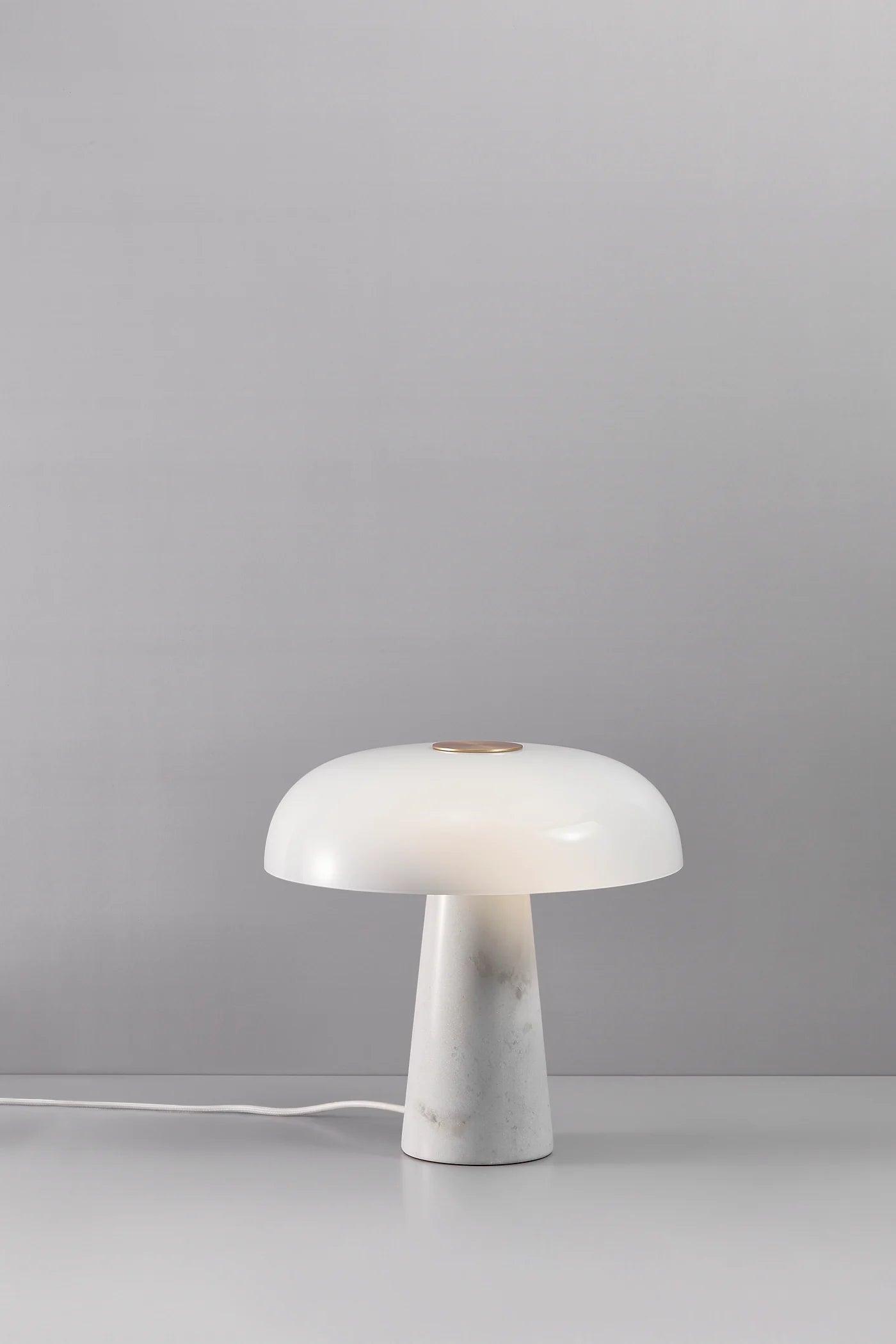 GLOSSY marble table lamp - Eye on Design