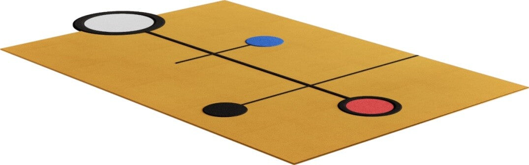 BALLU yellow carpet, Happy Barok, Eye on Design