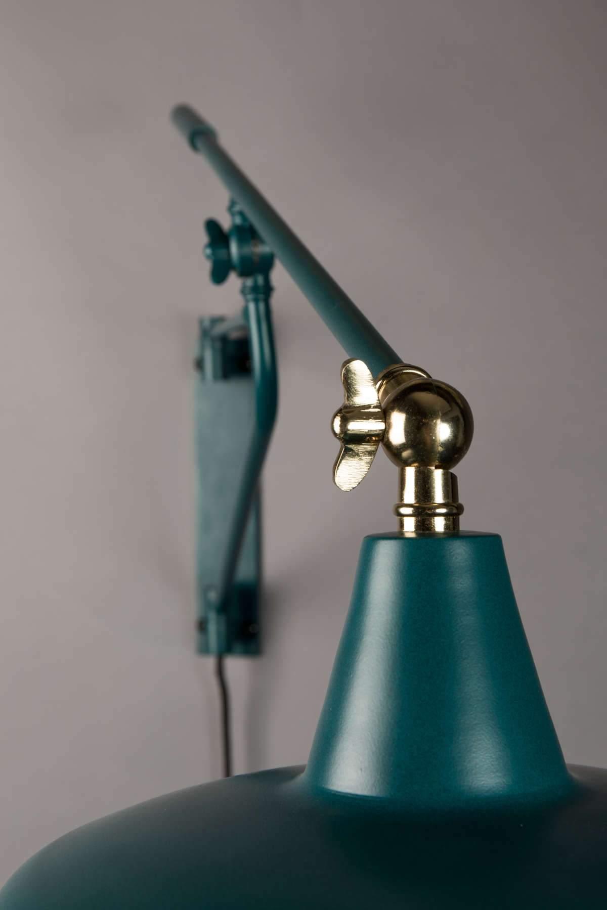 HECTOR wall lamp marine blue, Dutchbone, Eye on Design