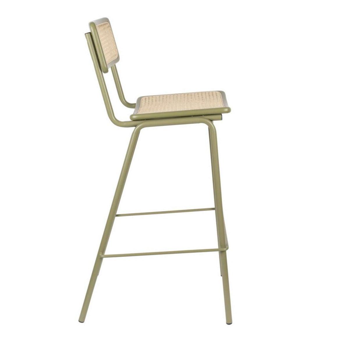 Higher bar stool JORT green, Zuiver, Eye on Design