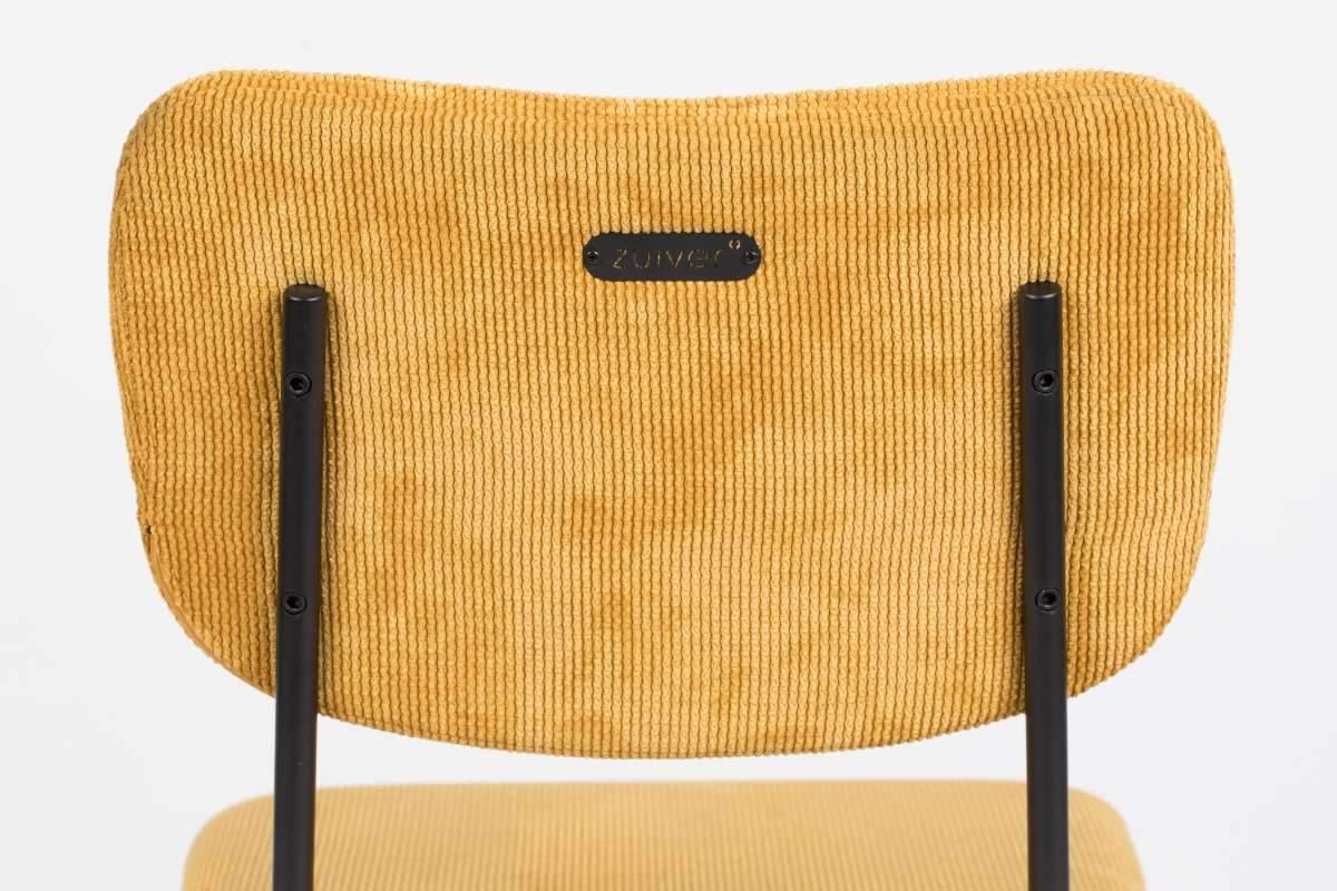 Hocker BENSON mustard, Zuiver, Eye on Design