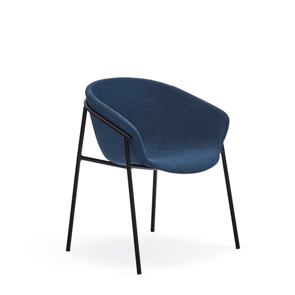 HUG chair dark blue - Eye on Design