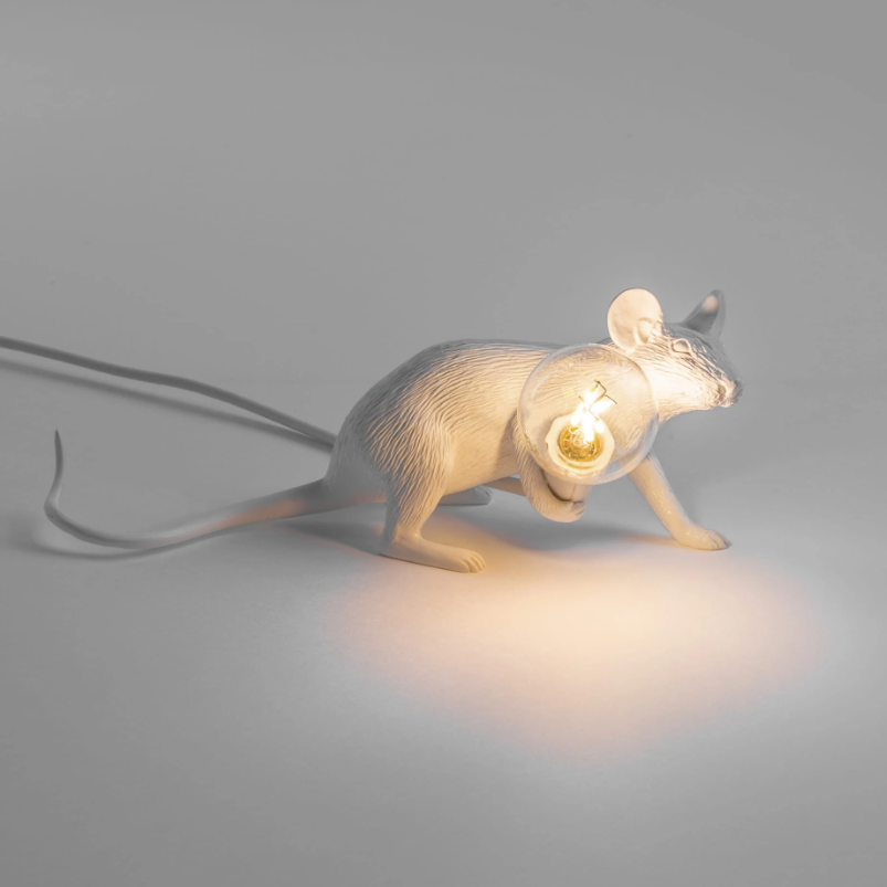 MOUSE LOP lamp white