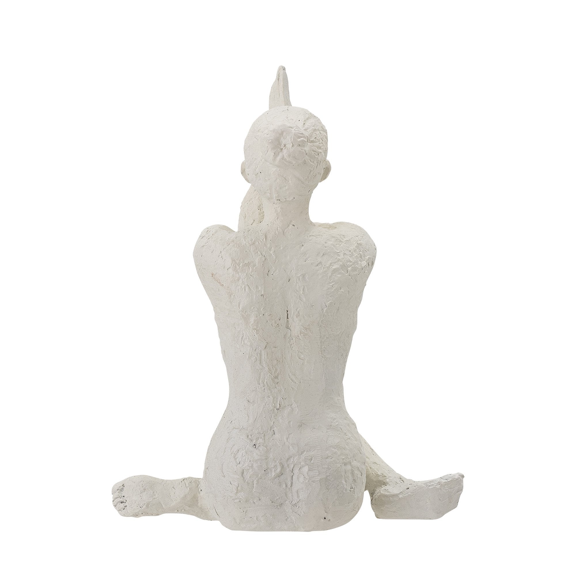 Adalina is a beautiful, white sculpture from the polyżywica, depicting yogi. In full concentration, with arms folded, he devotes himself to the peaceful meditation. This is a unique decoration with a heterogeneous texture that will help create a home and cozy atmosphere in your interior. It can be easily combined with other decorations to diversify the arrangement.