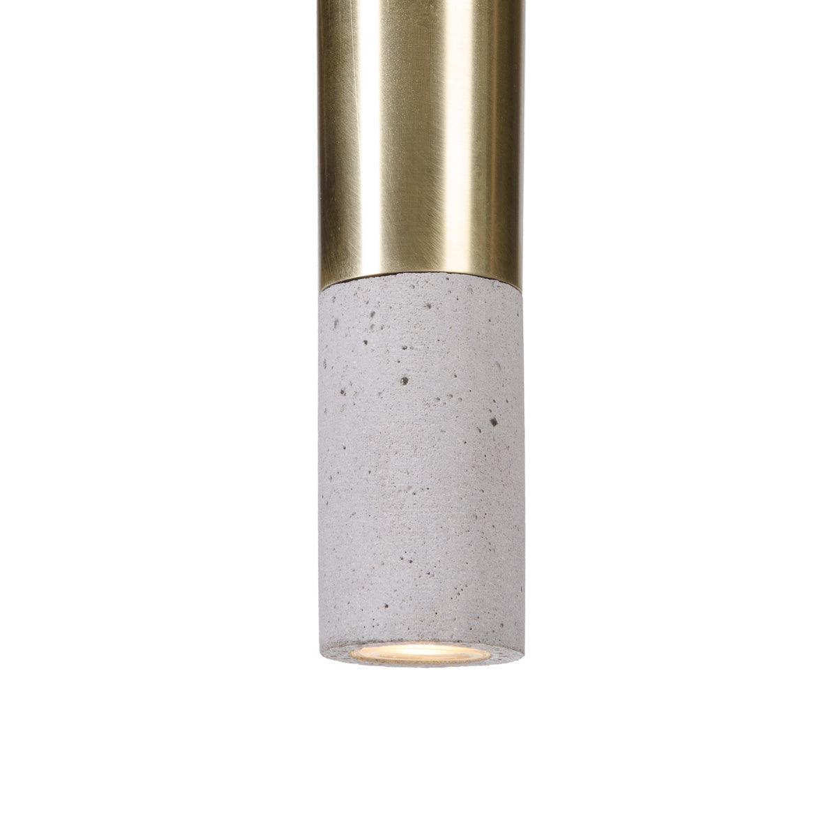 KALLA BRASS concrete pendant lamp - Eye on Design