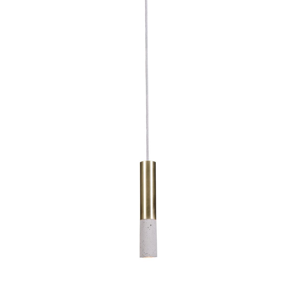 KALLA BRASS concrete pendant lamp - Eye on Design