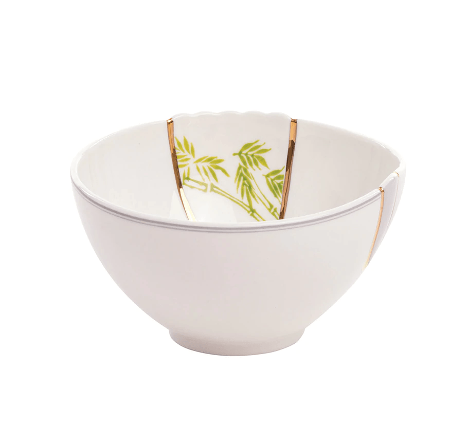 KINTSUGI porcelain bowl - Eye on Design