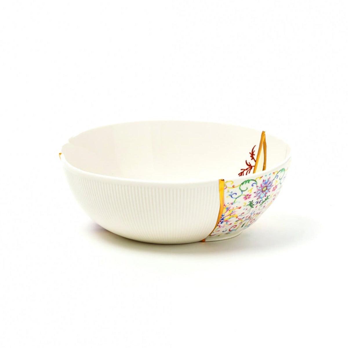 KINTSUGI salad bowl #2 porcelain - Eye on Design